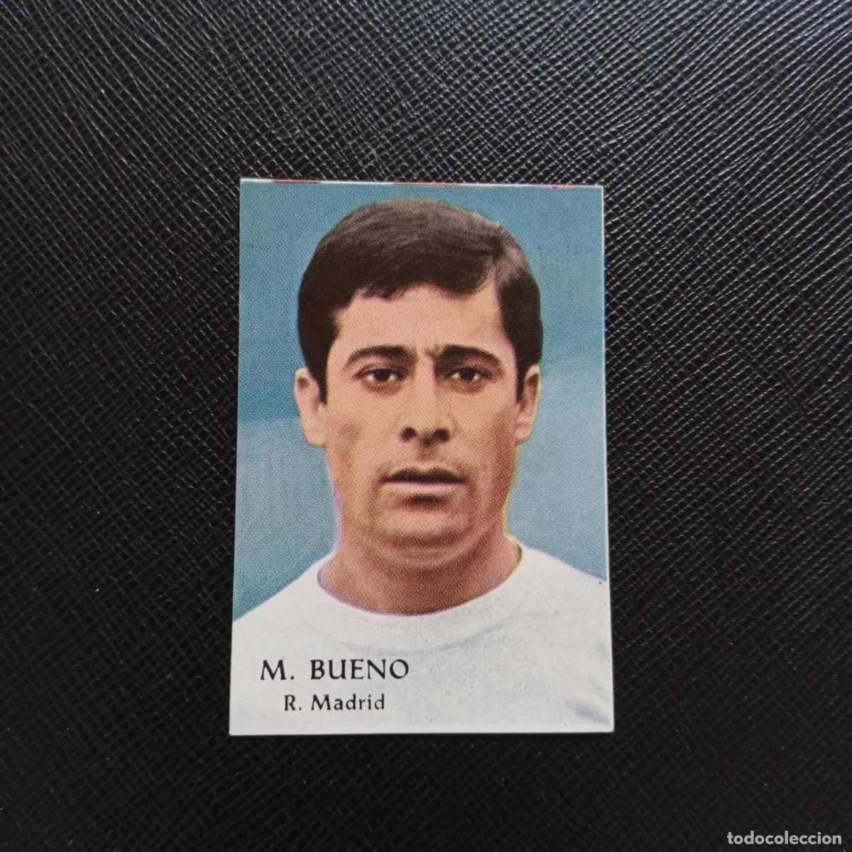 Fu&szlig;ball-Sticker: M BUENO REAL MADRID FHER 1968 1969 CROMO FUTBOL 68 69 LIGA - SIN PEGAR - A206 PG12