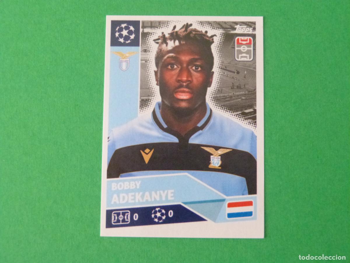 Fu&szlig;ball-Sticker: CROMO FUTBOL ADEKANYE S.S. LAZIO SIN PEGAR N&ordm; 16 CHAMPIONS LEAGUE 2020-2021/20-21 TOPPS