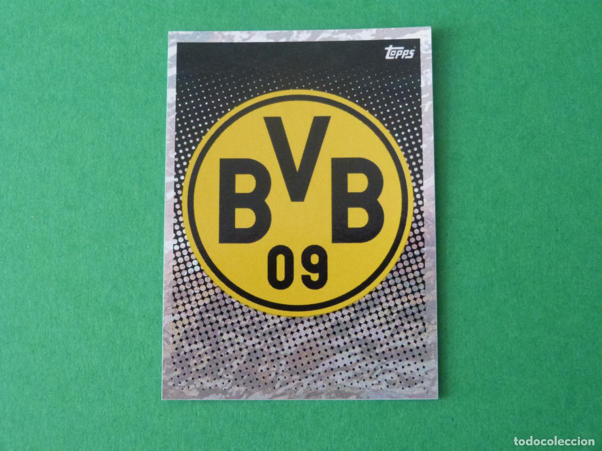 Cromos de F&uacute;tbol: CROMO FUTBOL ESCUDO BORUSSIA DORTMUND SIN PEGAR N&ordm; 1 CHAMPIONS LEAGUE 2020-2021/20-21 TOPPS