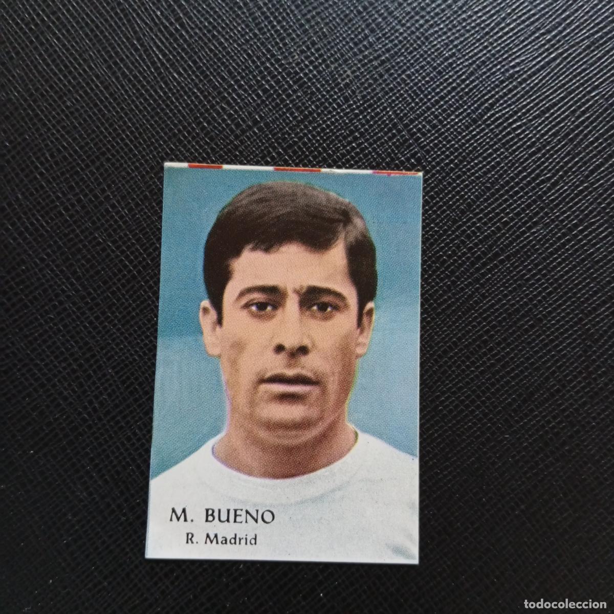 Cromos de F&uacute;tbol: M BUENO REAL MADRID FHER 1968 1969 CROMO FUTBOL 68 69 LIGA - SIN PEGAR - A206 PG13