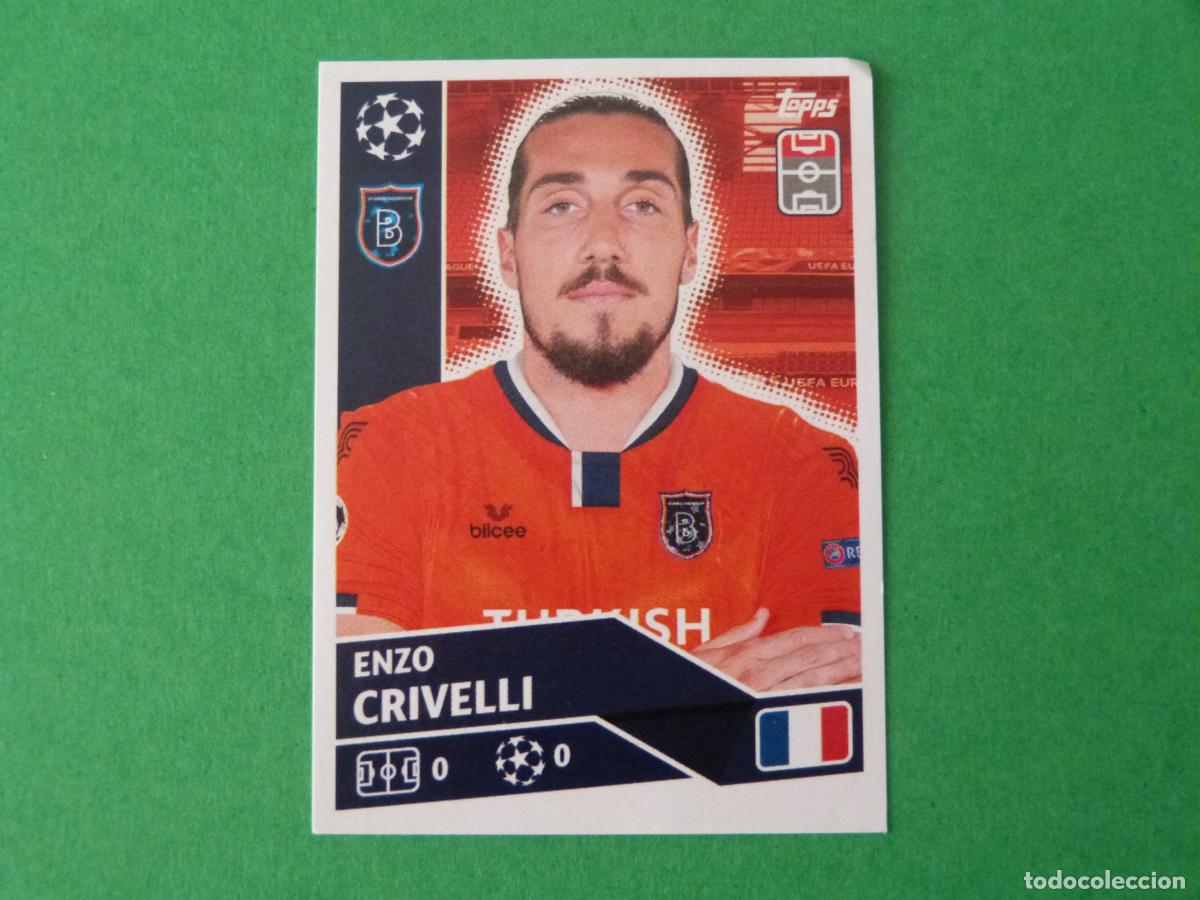 Cromos de F&uacute;tbol: CROMO FUTBOL CRIVELLI ESTAMBUL BASAKSEHIR F.K SIN PEGAR N&ordm; 18 CHAMPIONS LEAGUE 2020-2021/20-21 TOPPS