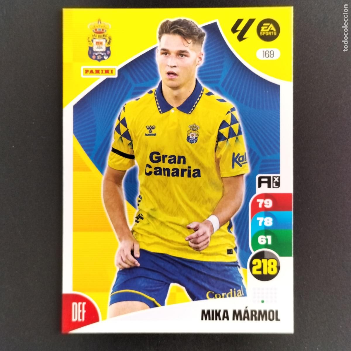 Cromos de Futebol: 169 MIKA MARMOL LAS PALMAS CROMOS ADRENALYN XL LALIGA CARD 2024 2025 24 25 PANINI