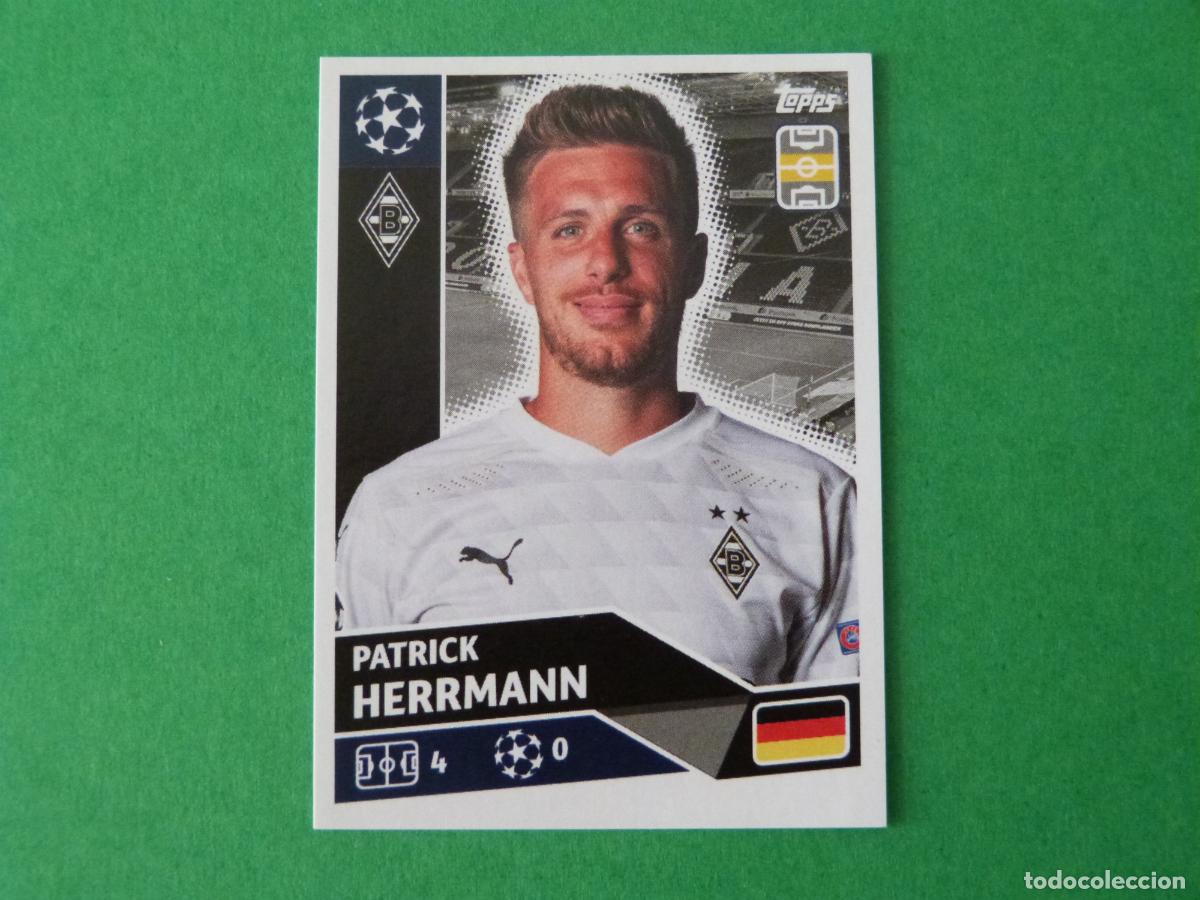 Cromos de F&uacute;tbol: CROMO FUTBOL HERRMANN BORUSSIA MONCHENGLADBACH SIN PEGAR N 12 CHAMPIONS LEAGUE 2020-2021/20-21 TOPPS