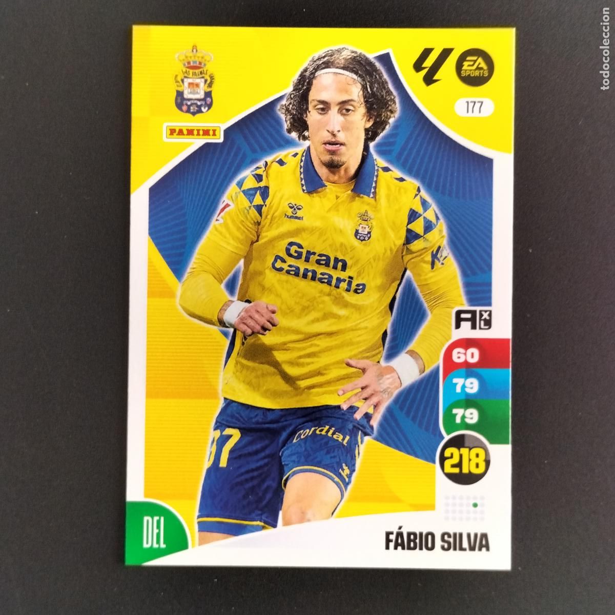 Figurine di Calcio: 177 FABIO SILVA LAS PALMAS CROMOS ADRENALYN XL LALIGA CARD 2024 2025 24 25 PANINI