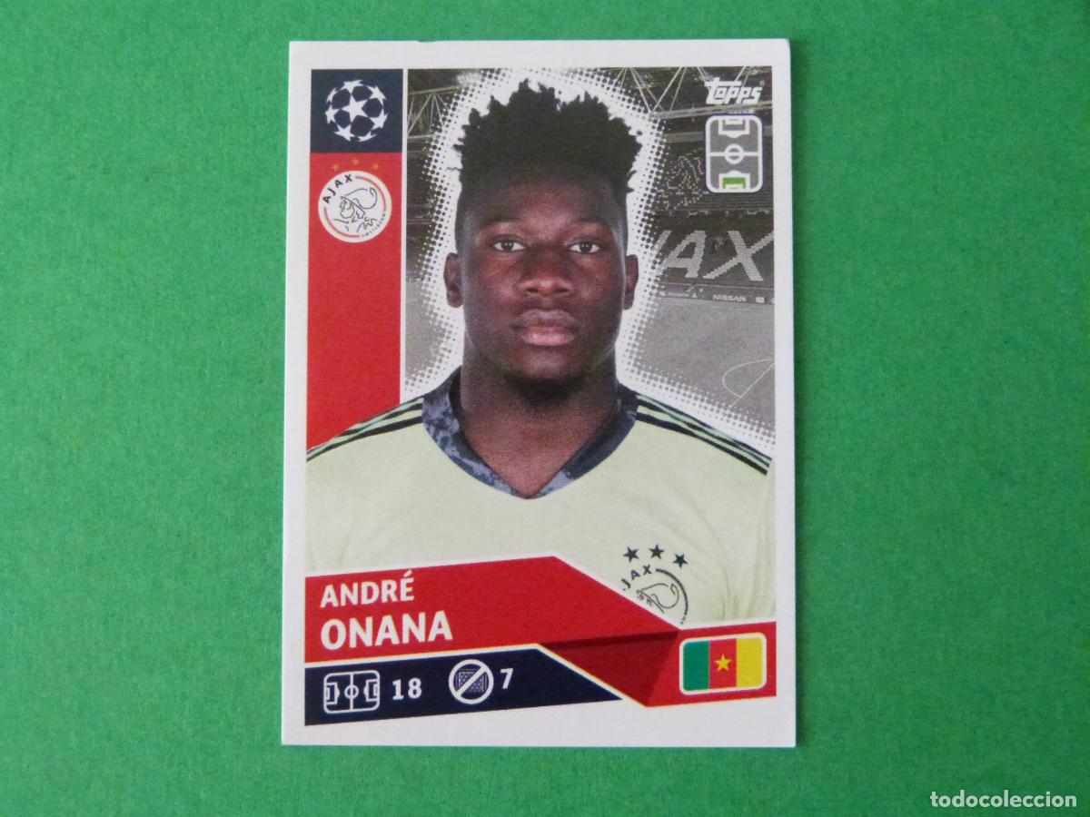 Cromos de Futebol: CROMO FUTBOL ONANA AJAX AMSTERDAM SIN PEGAR N&ordm; 3 CHAMPIONS LEAGUE 2020-2021/20-21 TOPPS