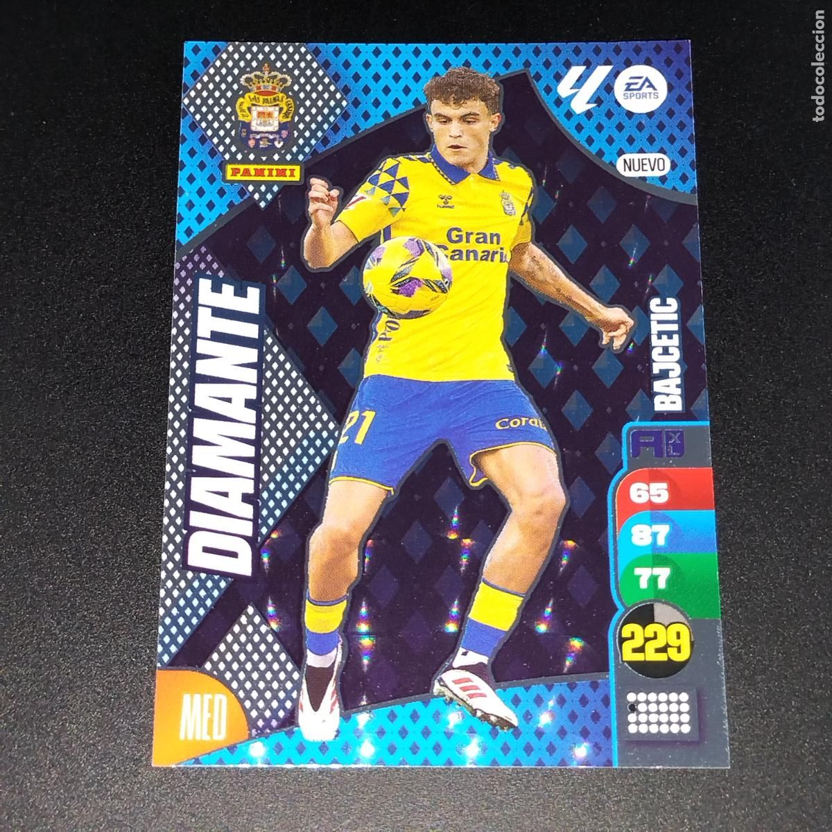 Cromos de Futebol: BAJCETIC NUEVO DIAMANTE LAS PALMAS CROMOS ADRENALYN XL LALIGA CARD 2024 2025 24 25 PANINI