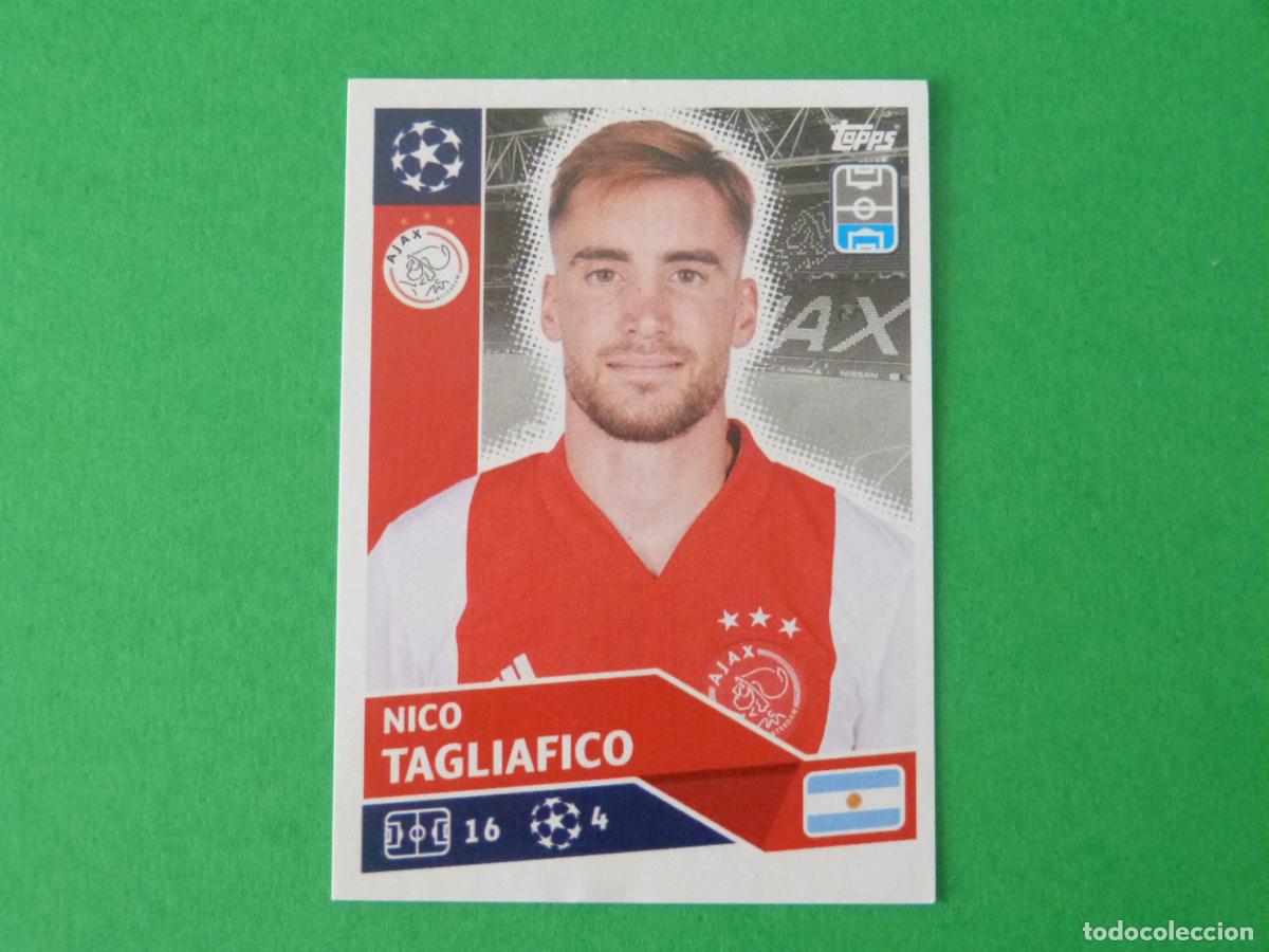Cartes &agrave; collectionner de Football: CROMO FUTBOL TAGLIAFICO AJAX AMSTERDAM SIN PEGAR N&ordm; 7 CHAMPIONS LEAGUE 2020-2021/20-21 TOPPS