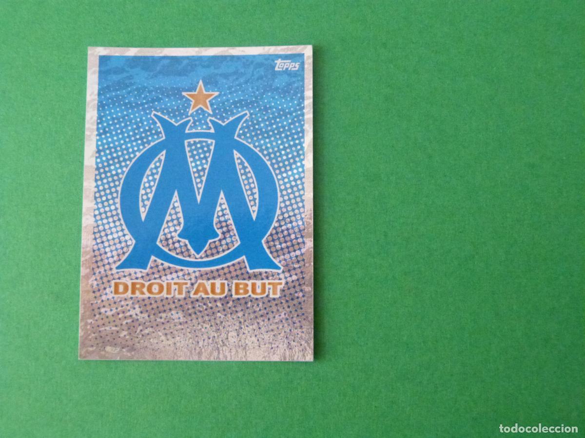 Cromos de F&uacute;tbol: CROMO FUTBOL ESCUDO OLYMPIQUE DE MARSELLA SIN PEGAR N&ordm; 1 CHAMPIONS LEAGUE 2020-2021/20-21 TOPPS