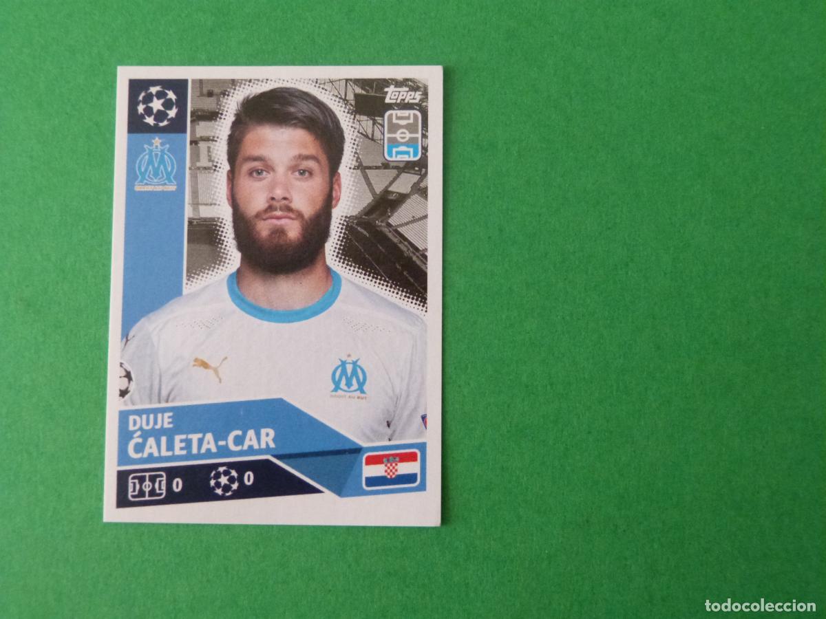 Cromos de F&uacute;tbol: CROMO FUTBOL CALETA-CAR OLYMPIQUE DE MARSELLA SIN PEGAR N&ordm; 6 CHAMPIONS LEAGUE 2020-2021/20-21 TOPPS