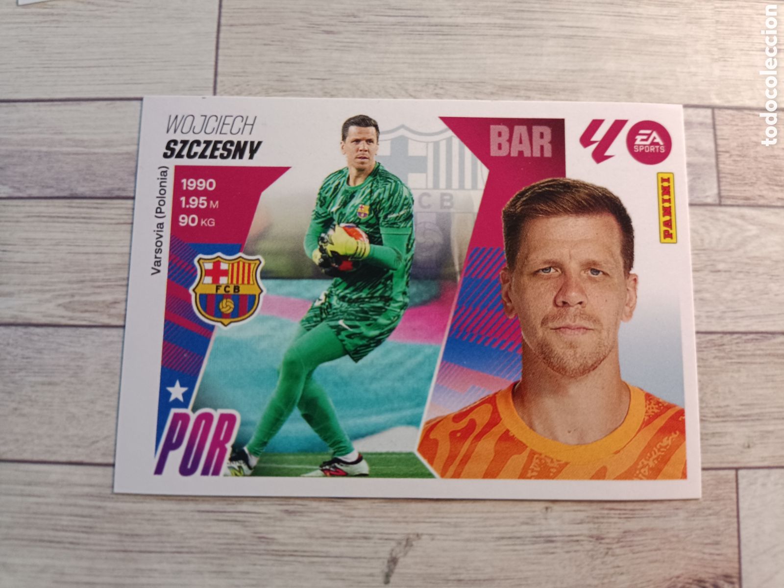 Cromos de F&uacute;tbol: 4 SZCZESNY BARCELONA LIGA ESTE 2025 2026 PANINI 25 26