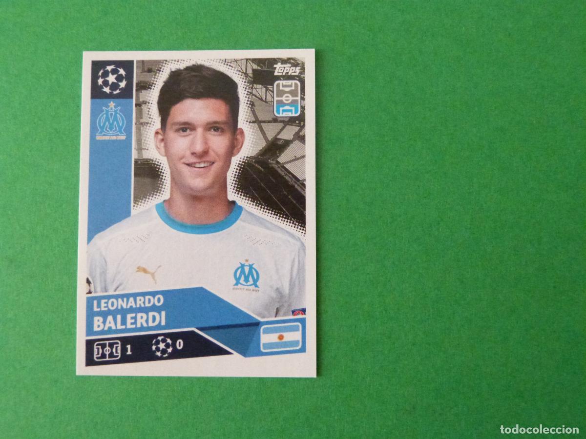 Cromos de F&uacute;tbol: CROMO FUTBOL BALERDI OLYMPIQUE DE MARSELLA SIN PEGAR N&ordm; 10 CHAMPIONS LEAGUE 2020-2021/20-21 TOPPS