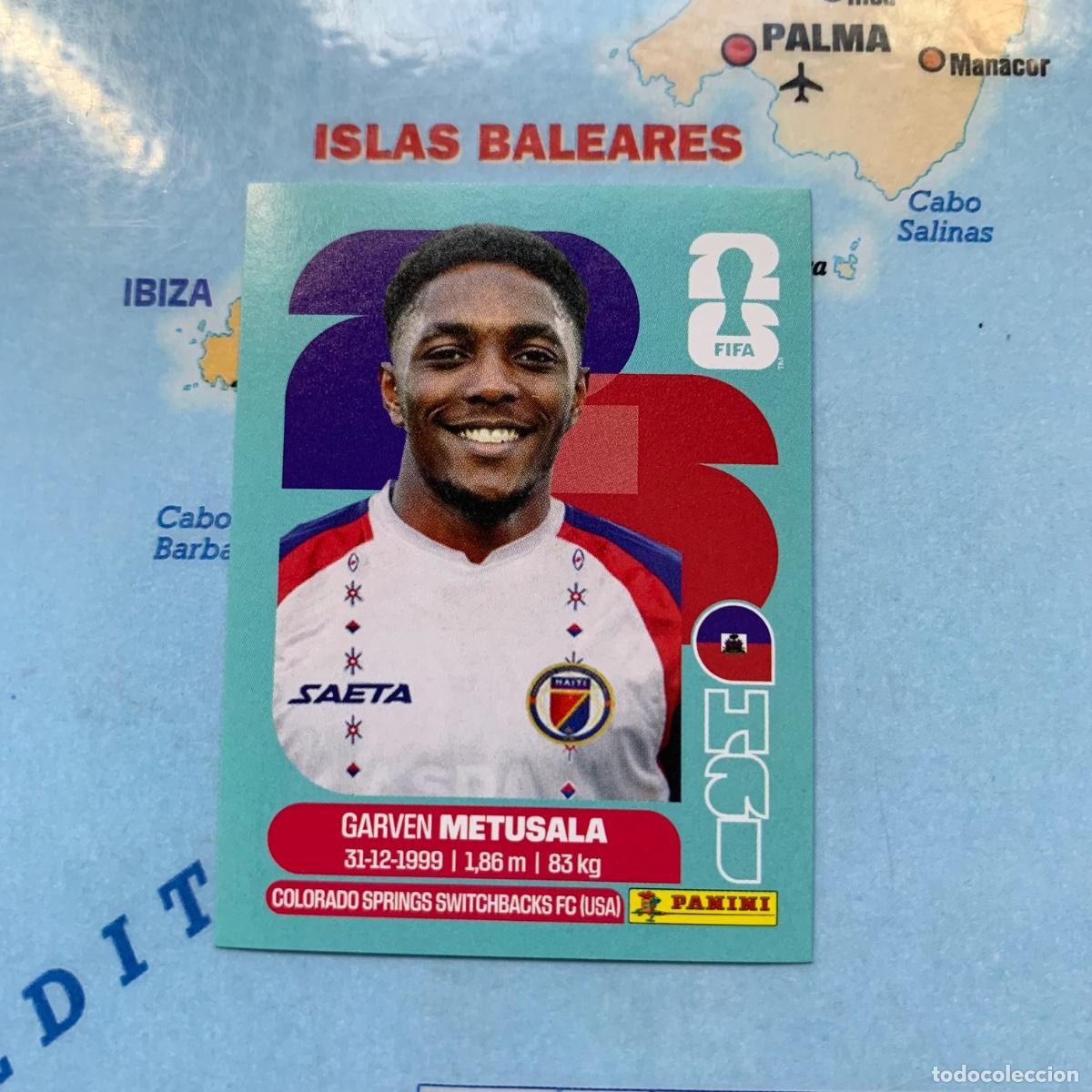 Cromos de F&uacute;tbol: Haiti n&uacute;mero 8 cromo panini Mundial Fifa World Cup 2026