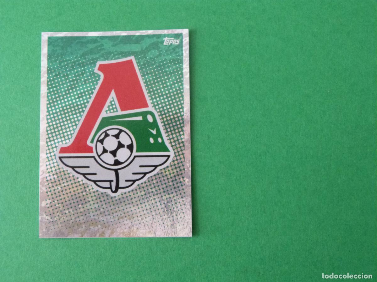 Cromos de F&uacute;tbol: CROMO FUTBOL ESCUDO FC LOKOMOTIV MOSCU SIN PEGAR N&ordm; 1 CHAMPIONS LEAGUE 2020-2021/20-21 TOPPS