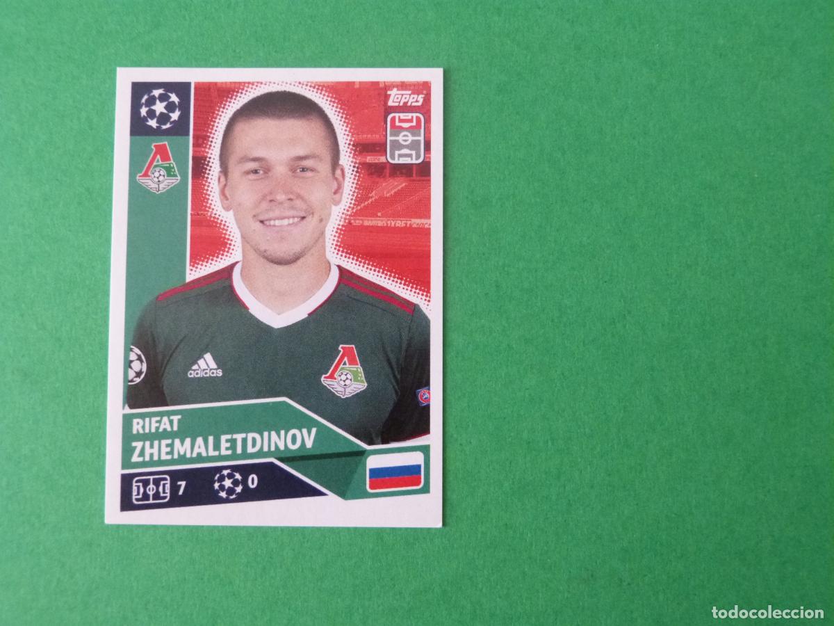 Cromos de F&uacute;tbol: CROMO FUTBOL ZHEMALETDINOV FC LOKOMOTIV MOSCU SIN PEGAR N&ordm; 18 CHAMPIONS LEAGUE 2020-2021/20-21 TOPPS