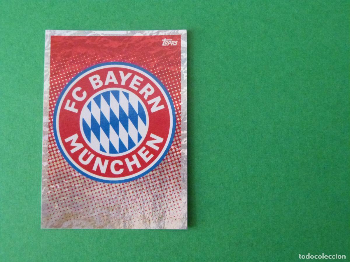 Cromos de F&uacute;tbol: CROMO FUTBOL ESCUDO BAYERN DE MUNICH SIN PEGAR N&ordm; 1 CHAMPIONS LEAGUE 2020-2021/20-21 TOPPS
