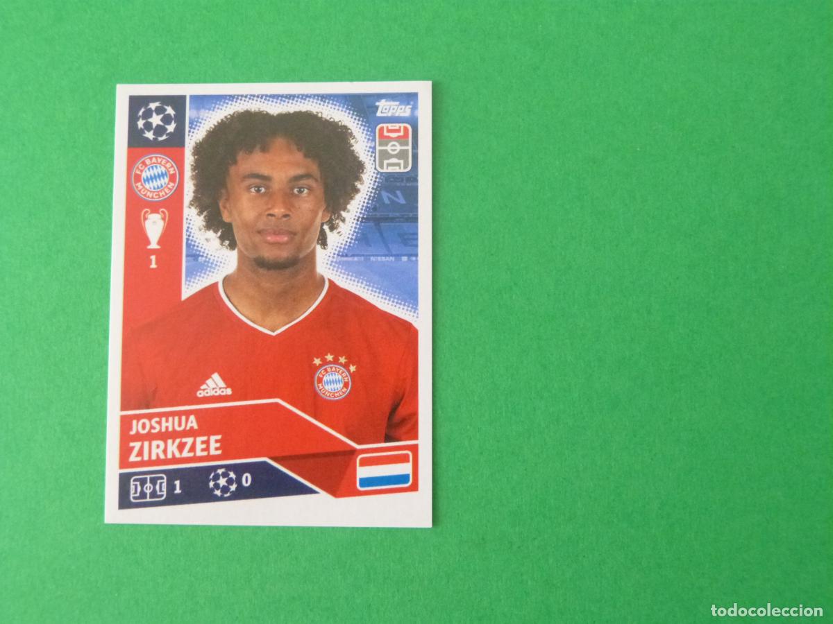Cromos de F&uacute;tbol: CROMO FUTBOL ZIRKZEE BAYERN DE MUNICH SIN PEGAR N&ordm; 13 CHAMPIONS LEAGUE 2020-2021/20-21 TOPPS