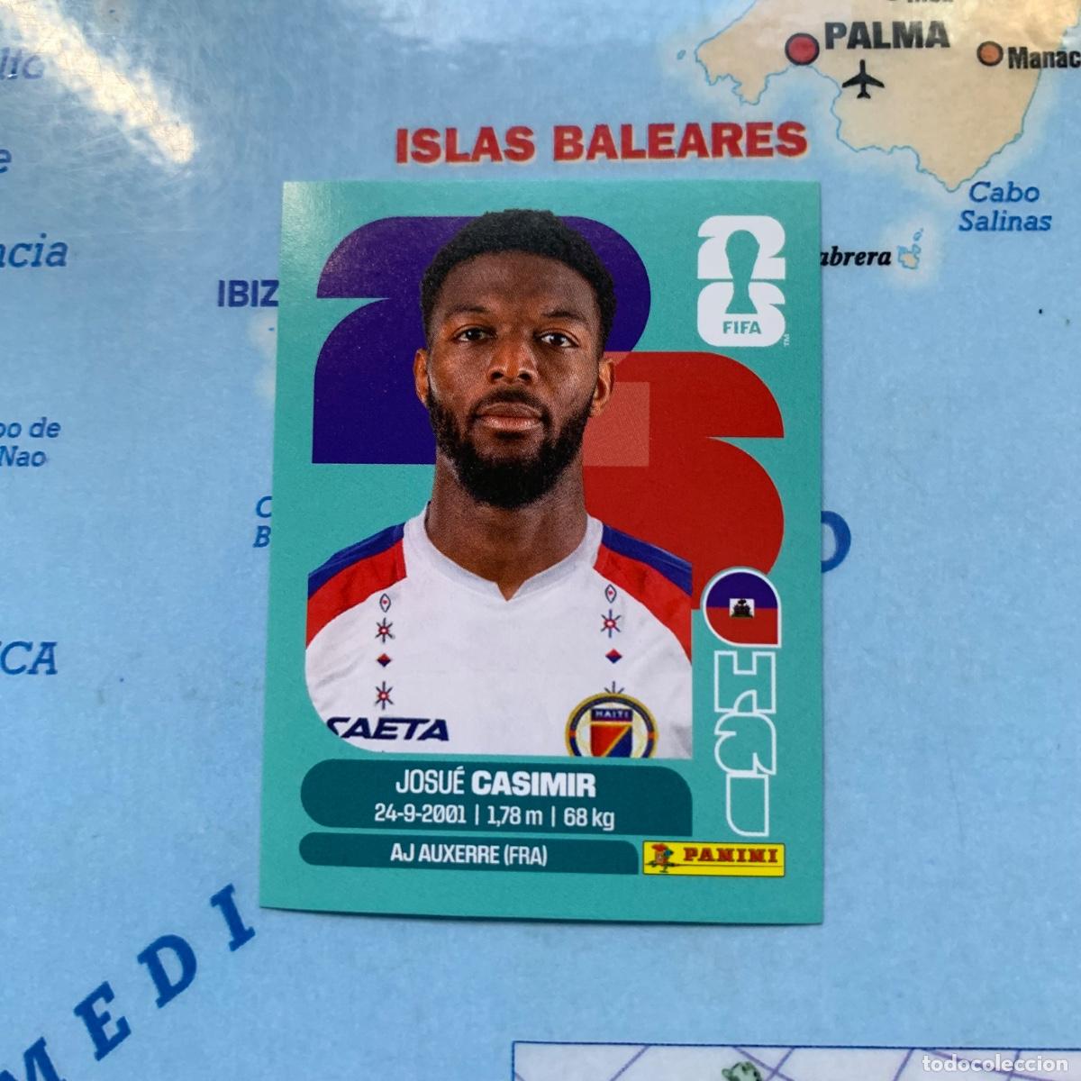 Cromos de F&uacute;tbol: Haiti n&uacute;mero 16 cromo panini Mundial Fifa World Cup 2026