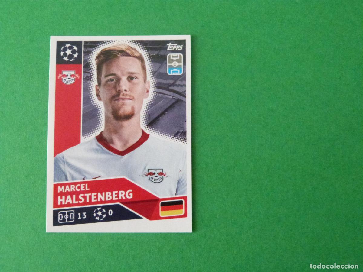 Cromos de F&uacute;tbol: CROMO FUTBOL HALSTENBERG RB LEIPZIG SIN PEGAR N&ordm; 6 CHAMPIONS LEAGUE 2020-2021/20-21 TOPPS