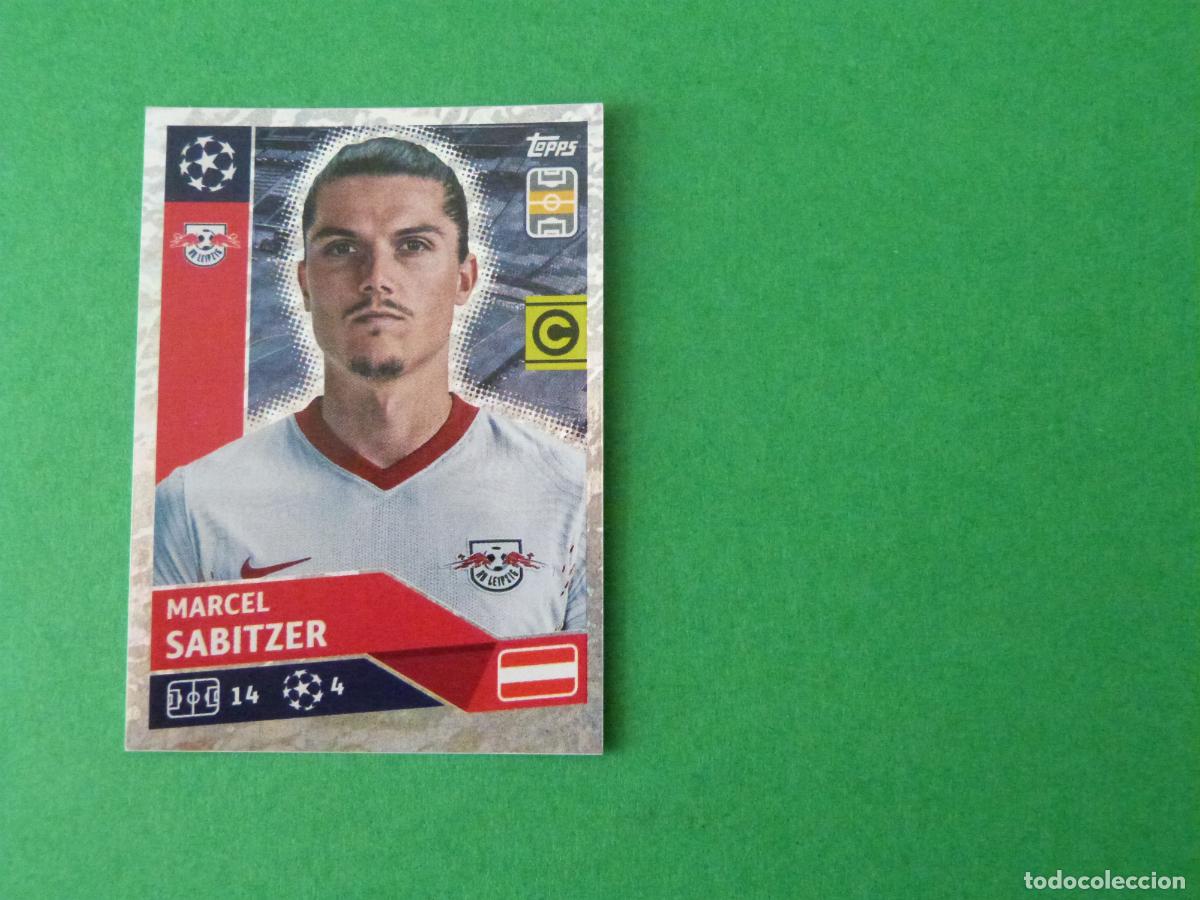 Cromos de F&uacute;tbol: CROMO FUTBOL SABITZER RB LEIPZIG SIN PEGAR N&ordm; 13 CHAMPIONS LEAGUE 2020-2021/20-21 TOPPS