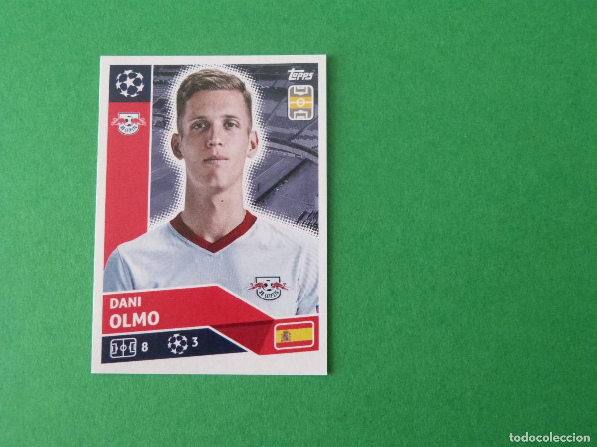 Cromos de F&uacute;tbol: CROMO FUTBOL DANI OLMO RB LEIPZIG SIN PEGAR N&ordm; 15 CHAMPIONS LEAGUE 2020-2021/20-21 TOPPS