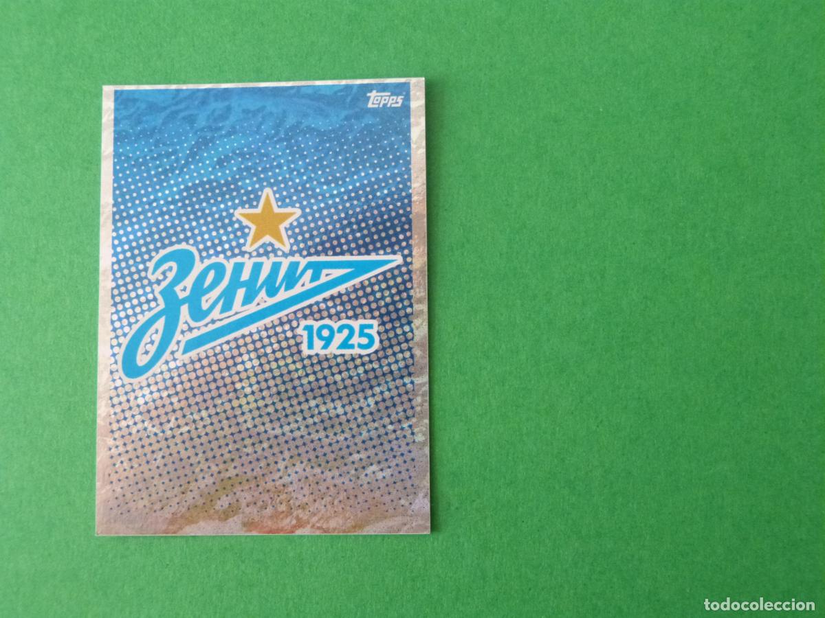 Cromos de F&uacute;tbol: CROMO FUTBOL ESCUDO ZENIT SAN PETERSBURGO SIN PEGAR N&ordm; 1 CHAMPIONS LEAGUE 2020-2021/20-21 TOPPS