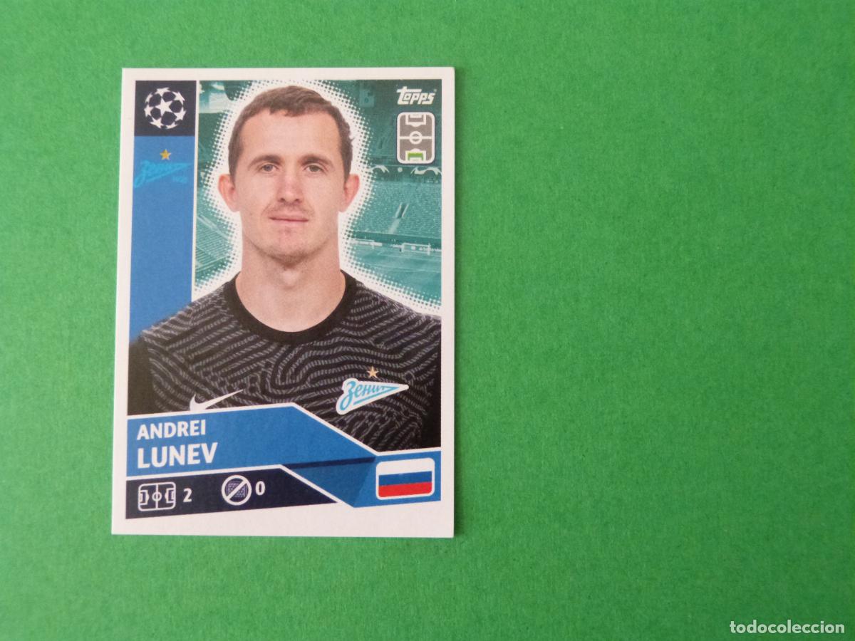 Cromos de F&uacute;tbol: CROMO FUTBOL LUNEV ZENIT SAN PETERSBURGO SIN PEGAR N&ordm; 3 CHAMPIONS LEAGUE 2020-2021/20-21 TOPPS