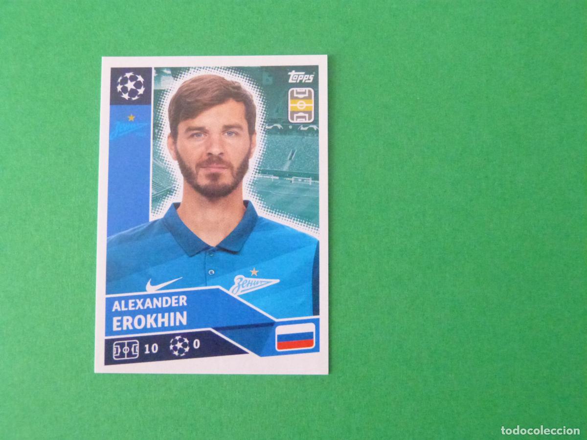 Cromos de F&uacute;tbol: CROMO FUTBOL EROKHIN ZENIT SAN PETERSBURGO SIN PEGAR N&ordm; 13 CHAMPIONS LEAGUE 2020-2021/20-21 TOPPS
