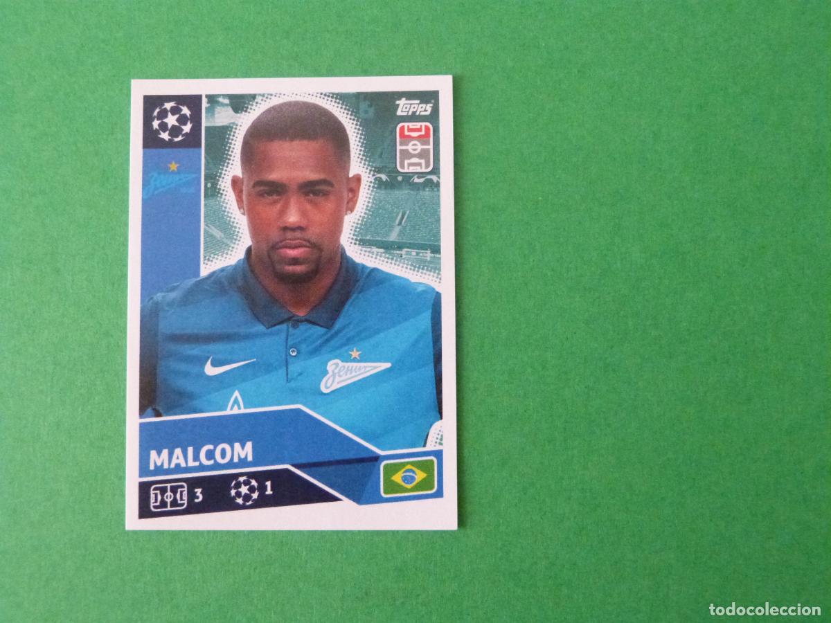 Cromos de F&uacute;tbol: CROMO FUTBOL MALCOM ZENIT SAN PETERSBURGO SIN PEGAR N&ordm; 15 CHAMPIONS LEAGUE 2020-2021/20-21 TOPPS