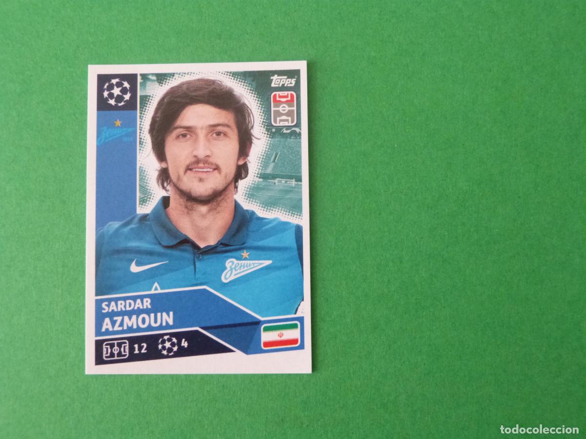 Cromos de F&uacute;tbol: CROMO FUTBOL AZMOUN ZENIT SAN PETERSBURGO SIN PEGAR N&ordm; 17 CHAMPIONS LEAGUE 2020-2021/20-21 TOPPS