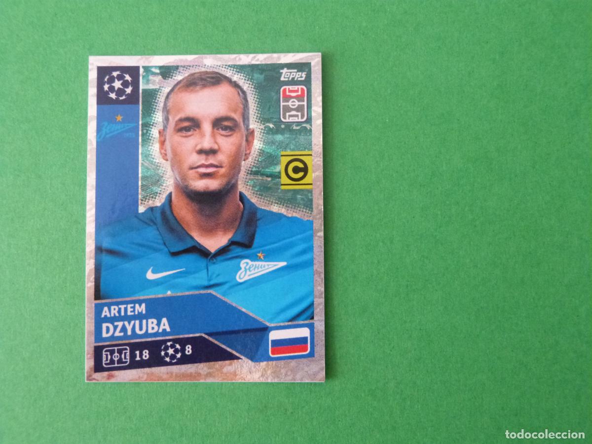 Cromos de F&uacute;tbol: CROMO FUTBOL DZYUBA ZENIT SAN PETERSBURGO SIN PEGAR N&ordm; 18 CHAMPIONS LEAGUE 2020-2021/20-21 TOPPS