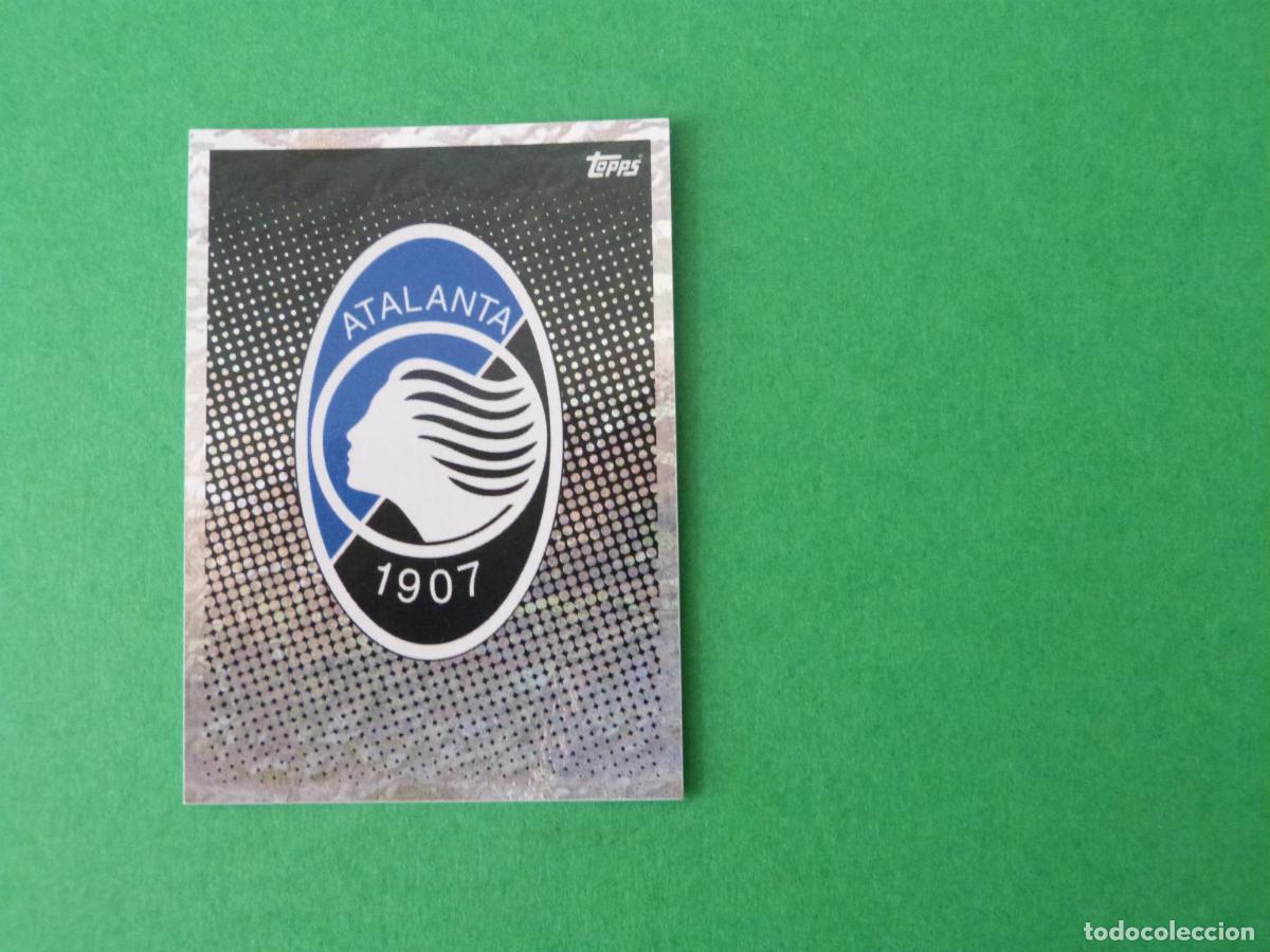 Cromos de F&uacute;tbol: CROMO FUTBOL ESCUDO ATALANTA B.C. SIN PEGAR N&ordm; 1 CHAMPIONS LEAGUE 2020-2021/20-21 TOPPS