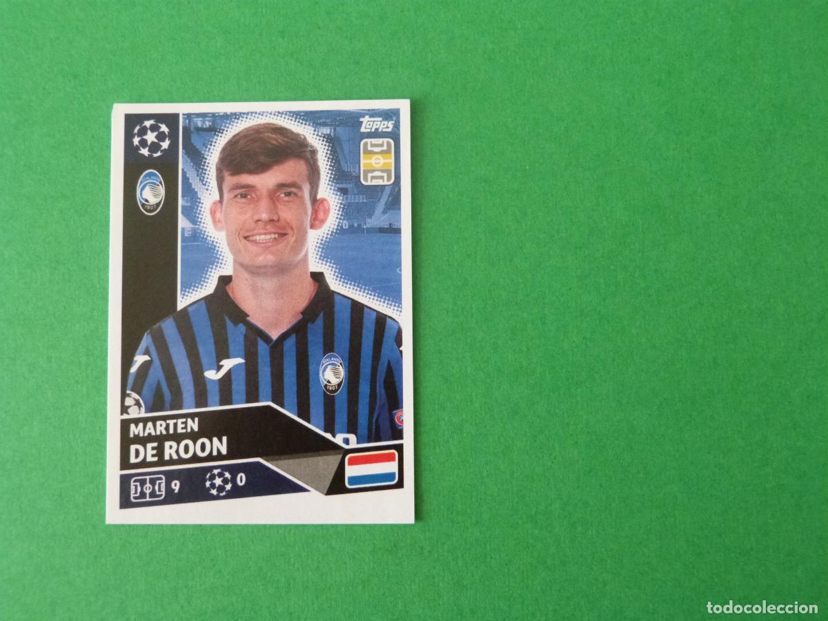 Cromos de F&uacute;tbol: CROMO FUTBOL DE ROON ATALANTA B.C. SIN PEGAR N&ordm; 11 CHAMPIONS LEAGUE 2020-2021/20-21 TOPPS