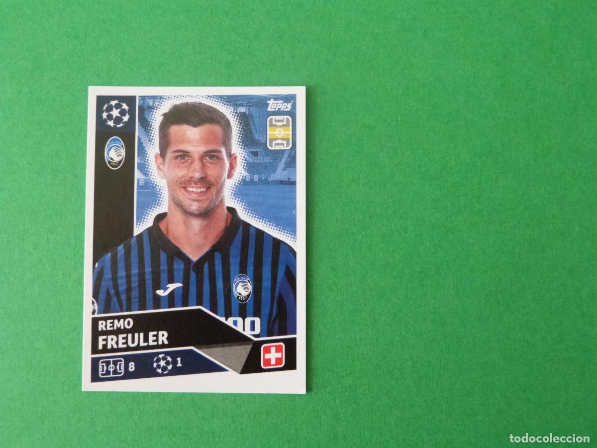 Cromos de F&uacute;tbol: CROMO FUTBOL FREULER ATALANTA B.C. SIN PEGAR N&ordm; 12 CHAMPIONS LEAGUE 2020-2021/20-21 TOPPS