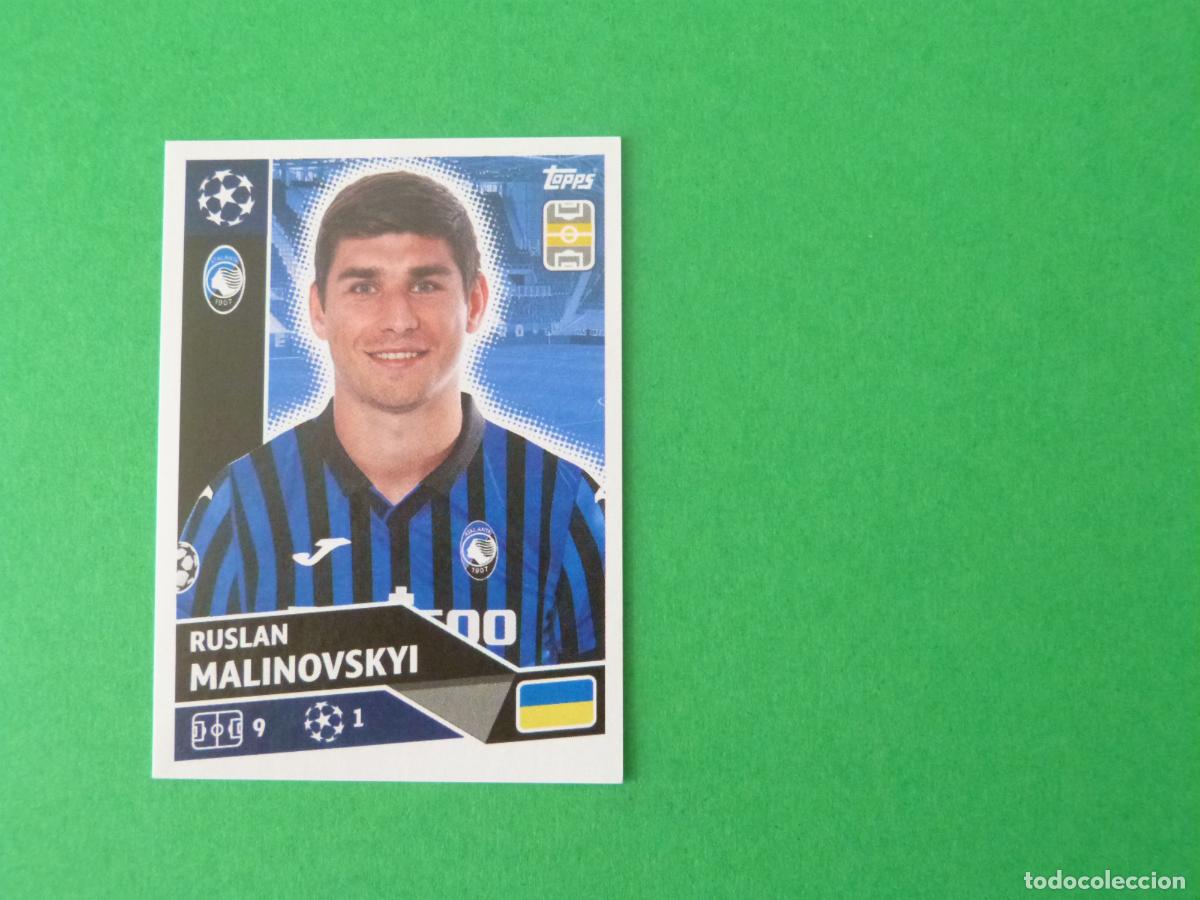 Cromos de F&uacute;tbol: CROMO FUTBOL MALINOVSKYI ATALANTA B.C. SIN PEGAR N&ordm; 13 CHAMPIONS LEAGUE 2020-2021/20-21 TOPPS