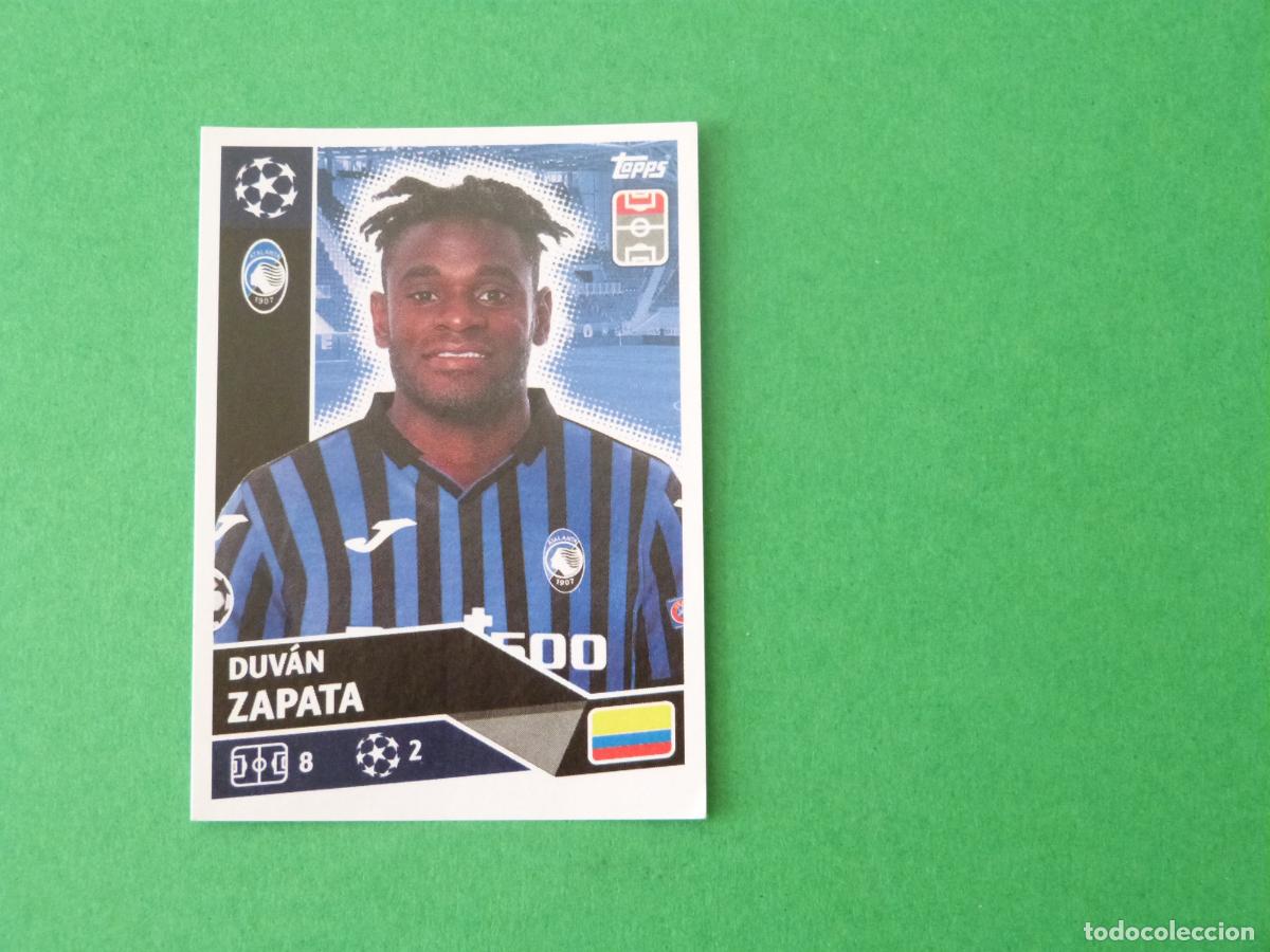 Football Stickers: CROMO FUTBOL ZAPATA ATALANTA B.C. SIN PEGAR N&ordm; 17 CHAMPIONS LEAGUE 2020-2021/20-21 TOPPS