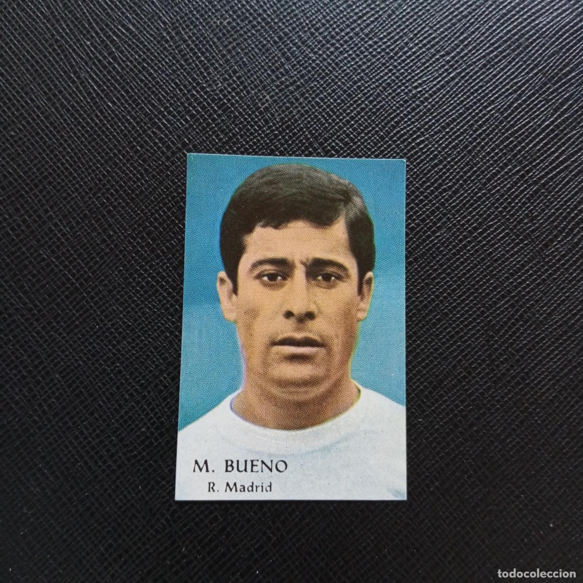 Cromos de F&uacute;tbol: M BUENO REAL MADRID FHER 1968 1969 CROMO FUTBOL 68 69 LIGA - SIN PEGAR - A206 PG14
