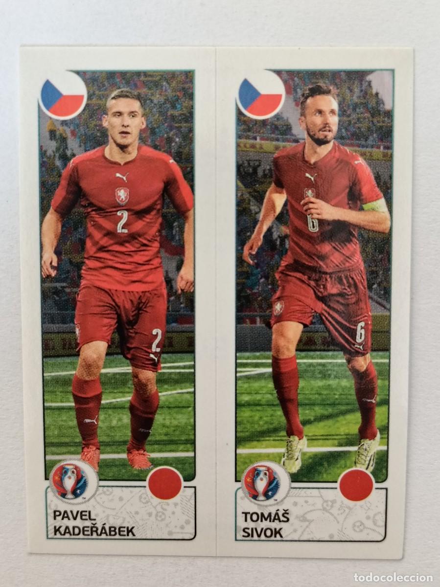 Cromos de F&uacute;tbol: #380 KADERABEK-SIVOK (REPUBLICA CHECA) EURO FRANCIA 2016 PANINI