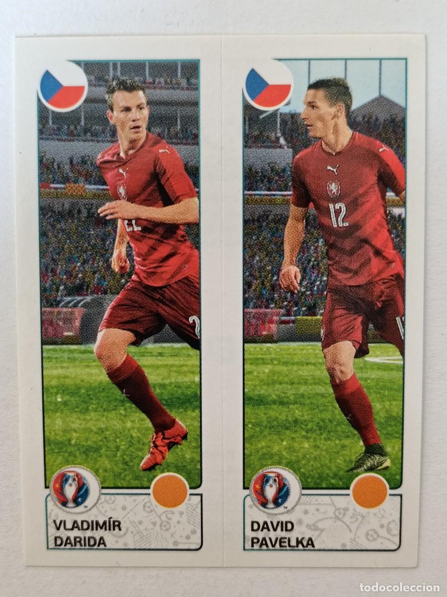 Cromos de F&uacute;tbol: #382 DARIDA-PAVELKA (REPUBLICA CHECA) EURO FRANCIA 2016 PANINI