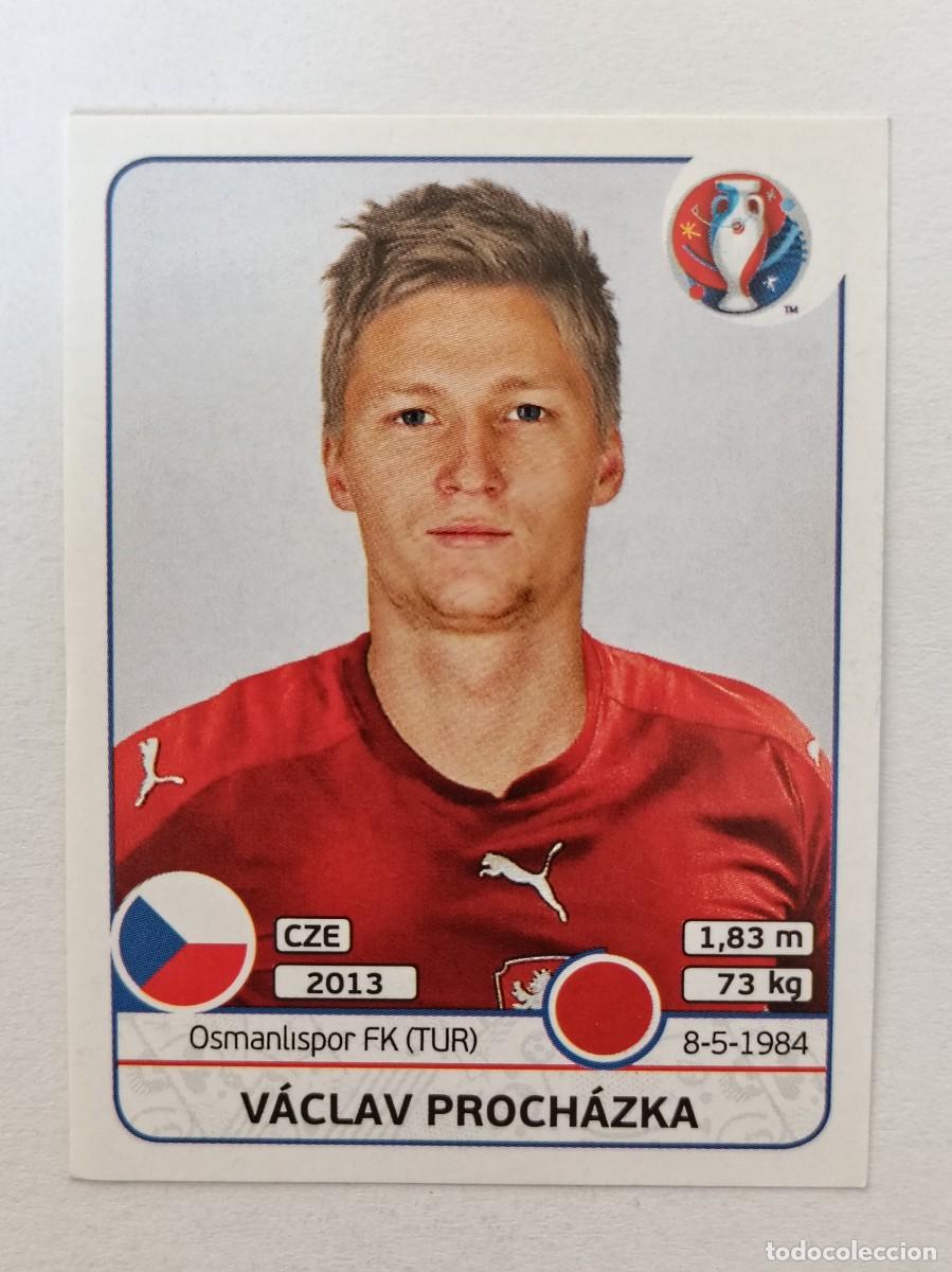 Cromos de F&uacute;tbol: #387 VACLAV PROCHAZKA (REPUBLICA CHECA) EURO FRANCIA 2016 PANINI