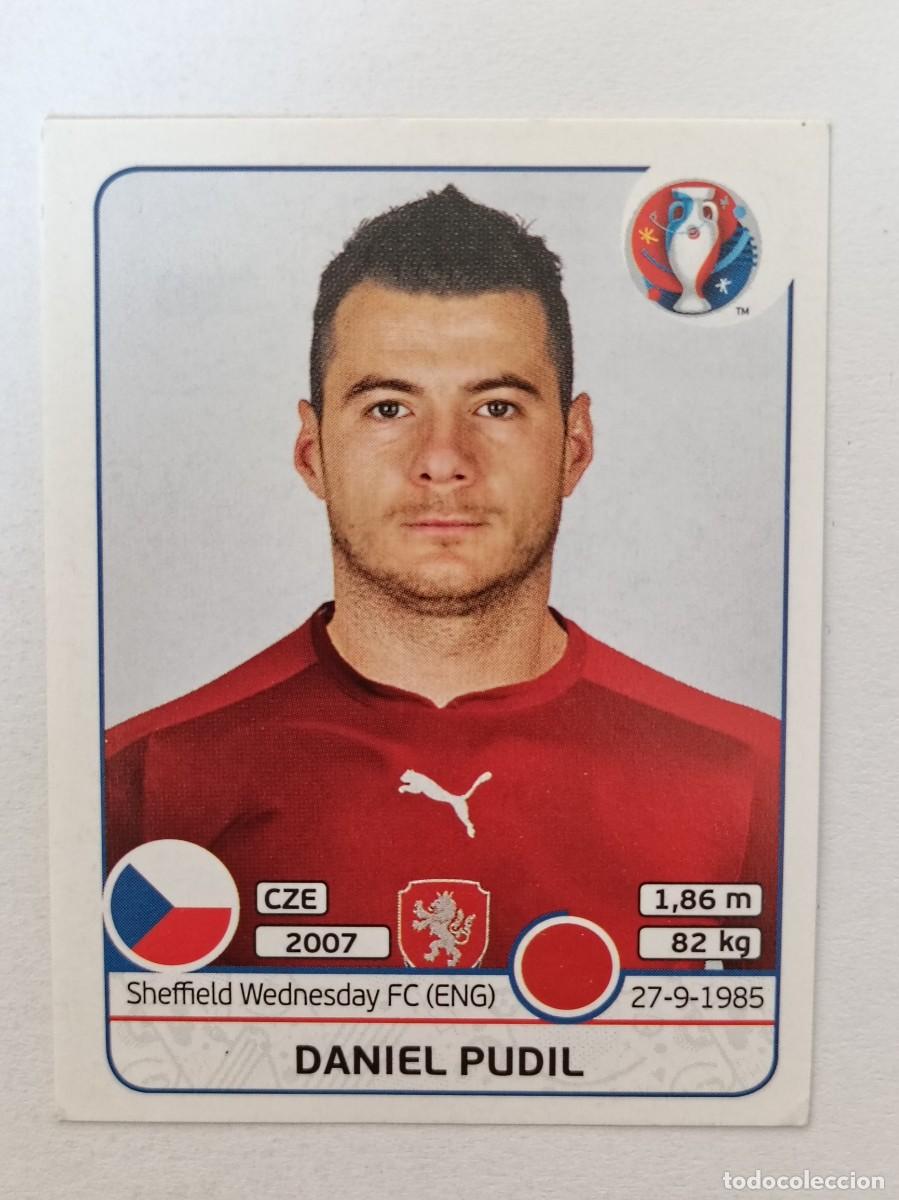 Football Stickers: #388 DANIEL PUDIL (REPUBLICA CHECA) EURO FRANCIA 2016 PANINI
