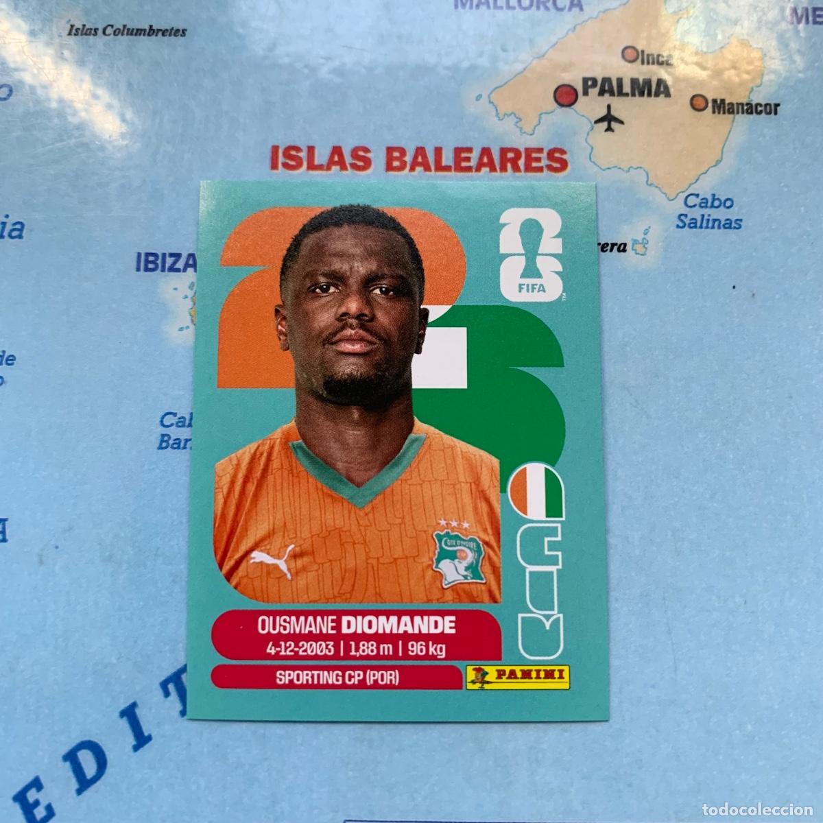 Figurine di Calcio: Costa de Marfil n&uacute;mero 9 cromo panini Mundial Fifa World Cup 2026
