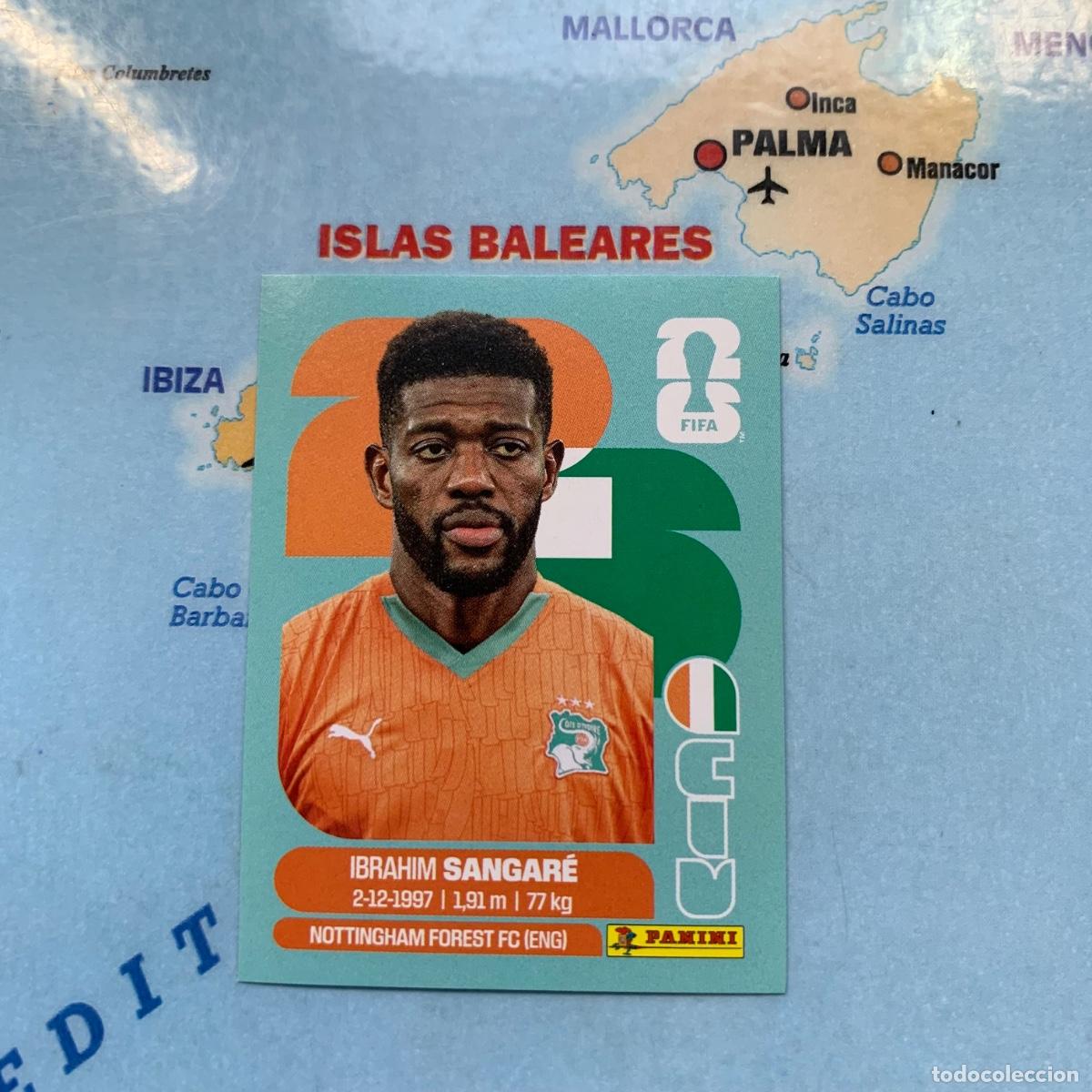 Cromos de F&uacute;tbol: Costa de Marfil n&uacute;mero 12 cromo panini Mundial Fifa World Cup 2026