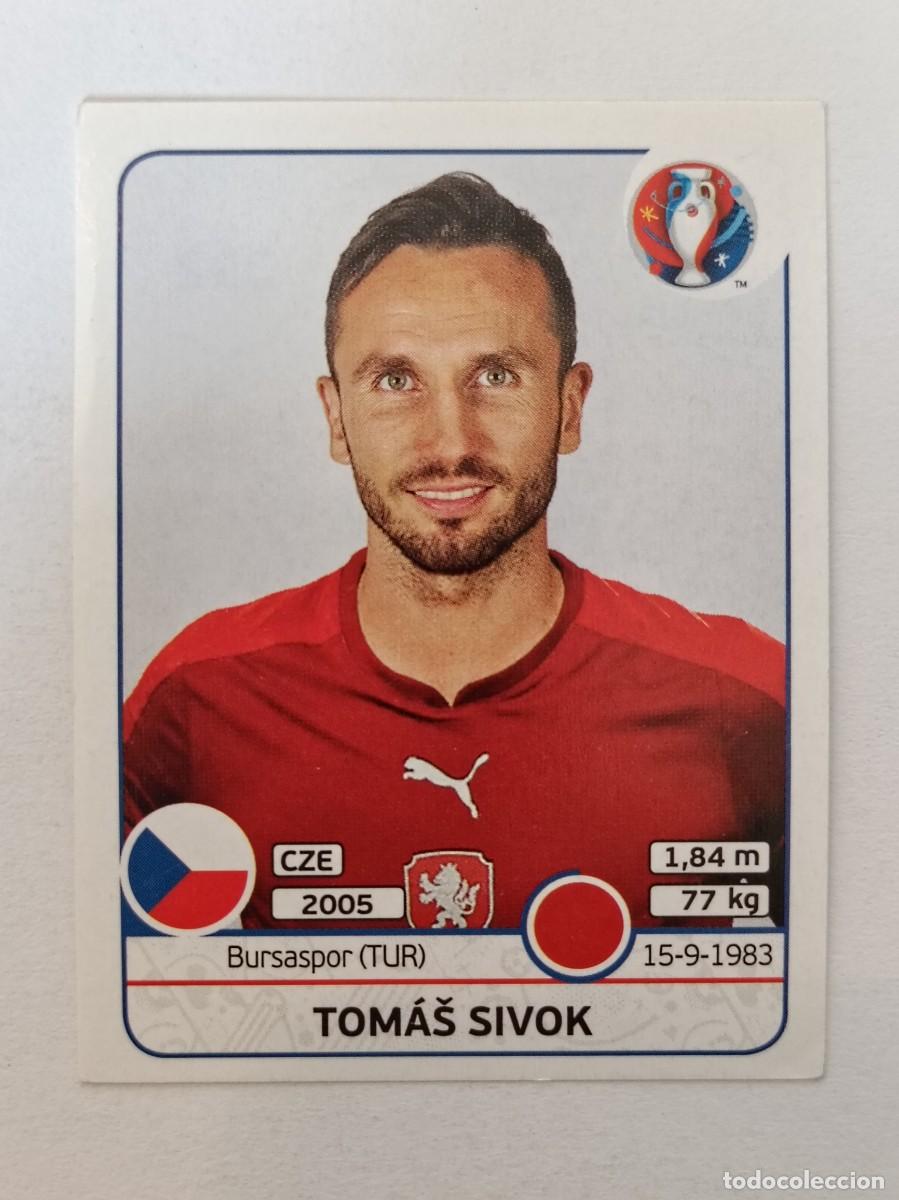 Cromos de F&uacute;tbol: #392 TOMAS SIVOK (REPUBLICA CHECA) EURO FRANCIA 2016 PANINI