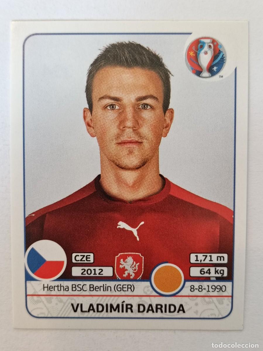 Cromos de F&uacute;tbol: #394 VLADIMIR DARIDA (REPUBLICA CHECA) EURO FRANCIA 2016 PANINI