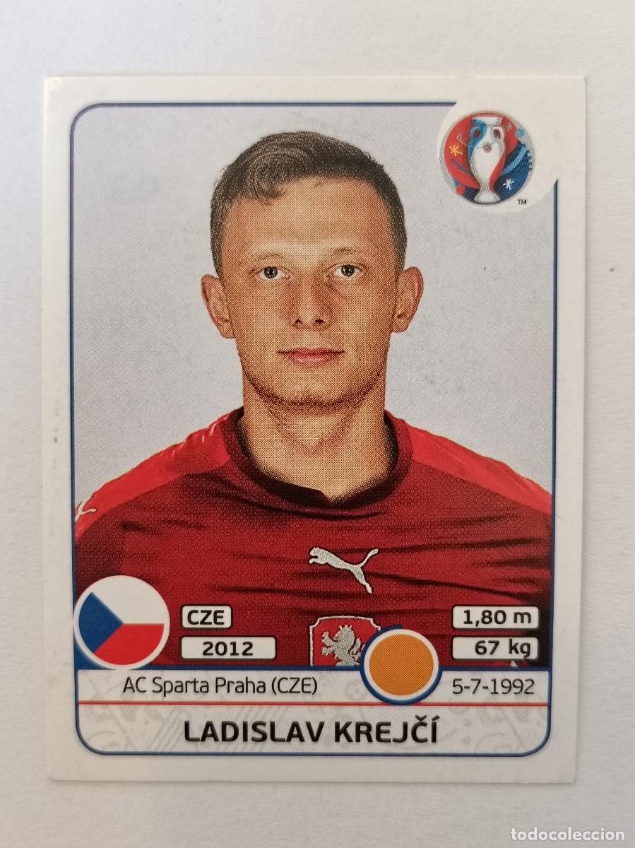 Cromos de F&uacute;tbol: #399 LADISLAV KREJCI (REPUBLICA CHECA) EURO FRANCIA 2016 PANINI