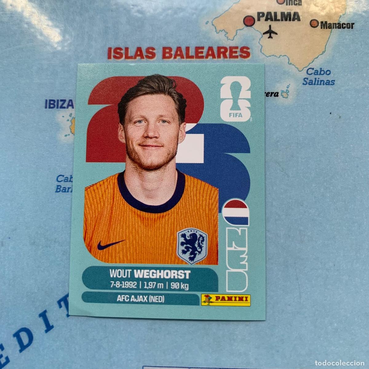 Cromos de F&uacute;tbol: Pa&iacute;ses Bajos n&uacute;mero 19 cromo panini Mundial Fifa World Cup 2026