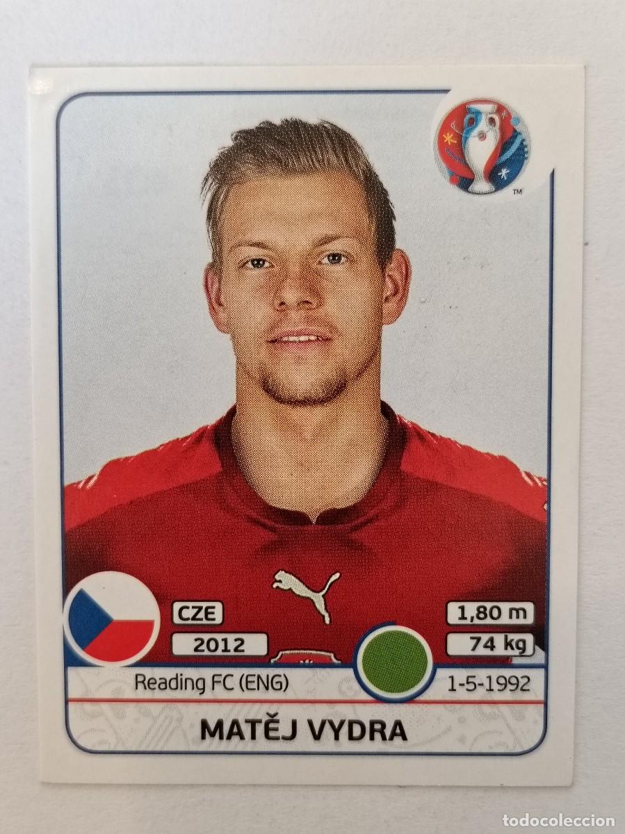 Cromos de F&uacute;tbol: #401 MATEJ VYDRA (REPUBLICA CHECA) EURO FRANCIA 2016 PANINI