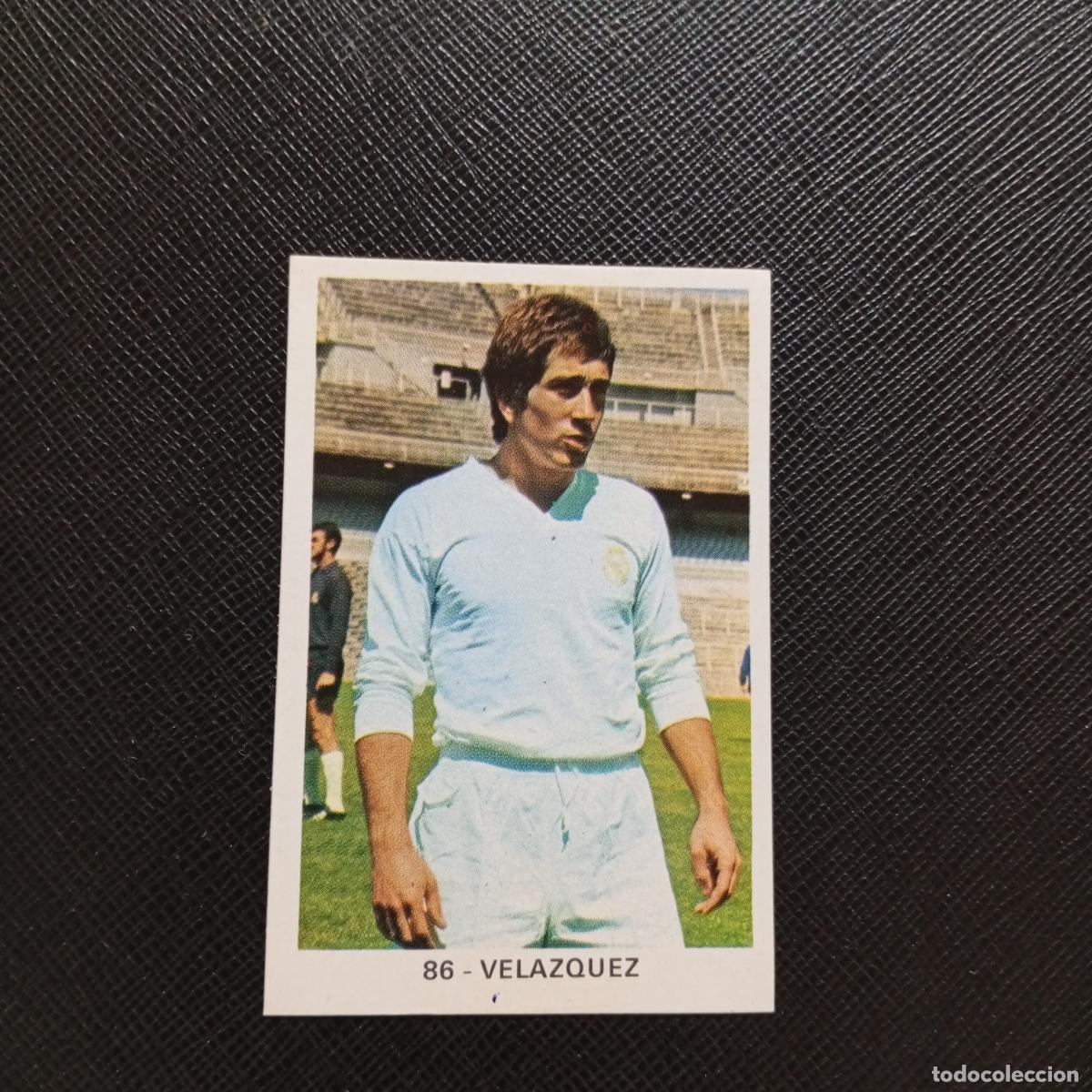 Cromos de F&uacute;tbol: 86 VELAZQUEZ REAL MADRID RUIZ ROMERO 1970 1971 CROMO 70 MEJICO 71 - SIN PEGAR - A206 PG14