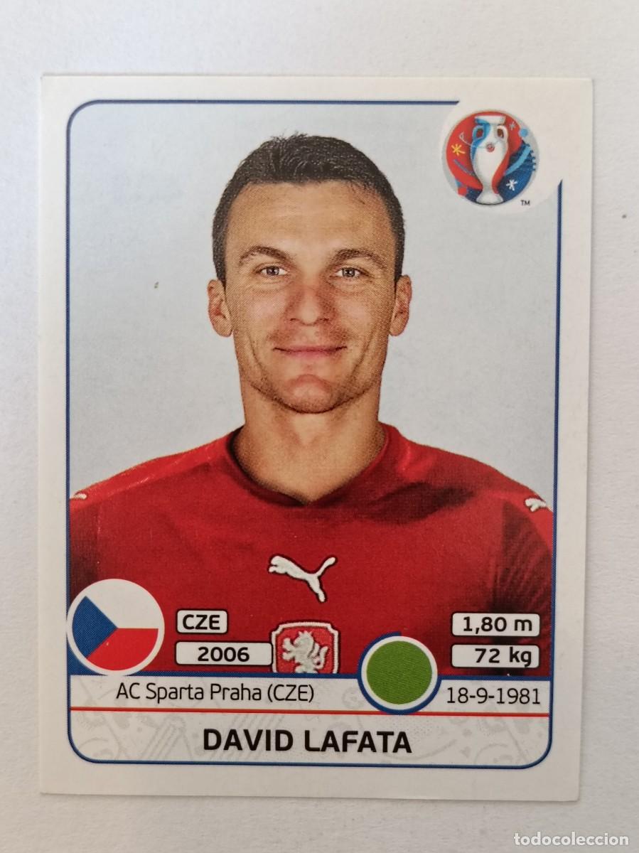 Cromos de F&uacute;tbol: #403 DAVID LAFATA (REPUBLICA CHECA) EURO FRANCIA 2016 PANINI