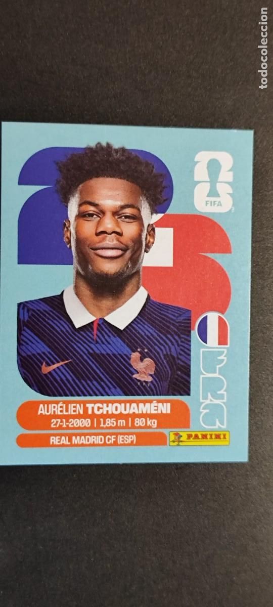 Cromos de F&uacute;tbol: STICKER FIFA WORLD CUP 2026 TCHOUAMENI FRANCIA # FRA9 PANINI